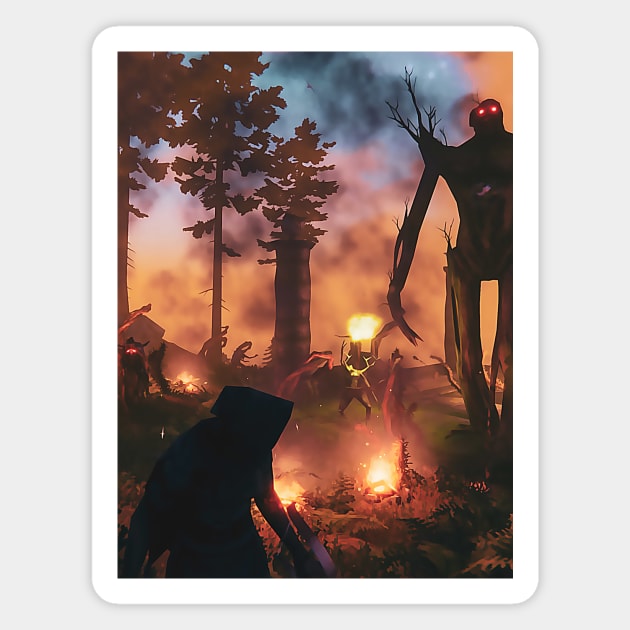 Valheim fight Magnet by TeEmporium